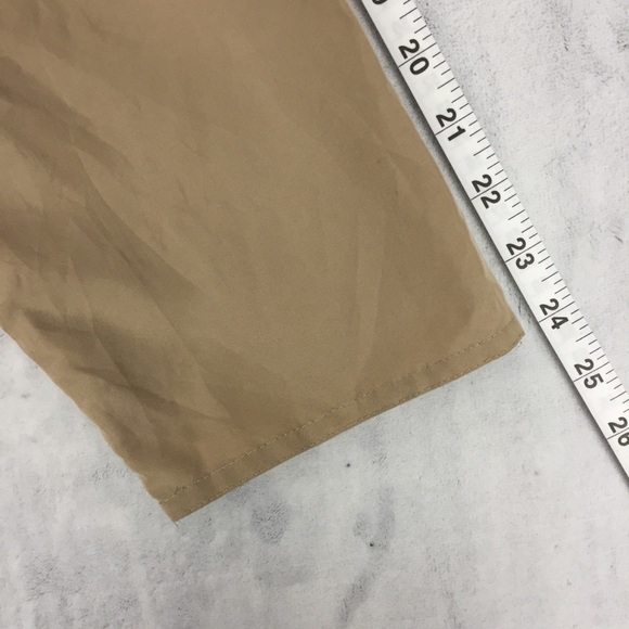 Chico's Modal Blend Waterfall Front Cardigan Sz 3 / XL Tan Long Sleeve Wrap Top - Picture 10 of 11